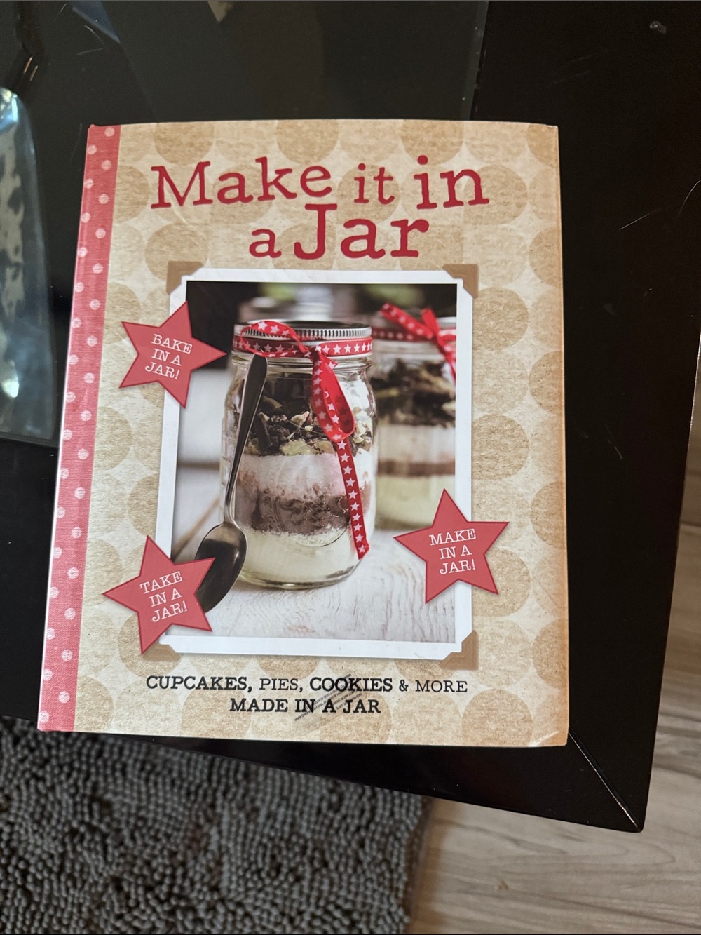 Make It in a Jar Cookbook - Red Cover